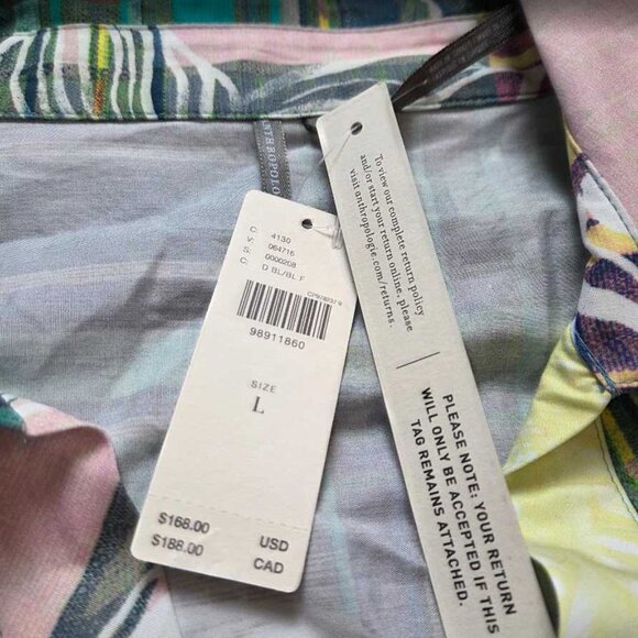 New L By Anthropologie The Somerset maxi shirt-dress in plaid floral - Picture 6 of 12